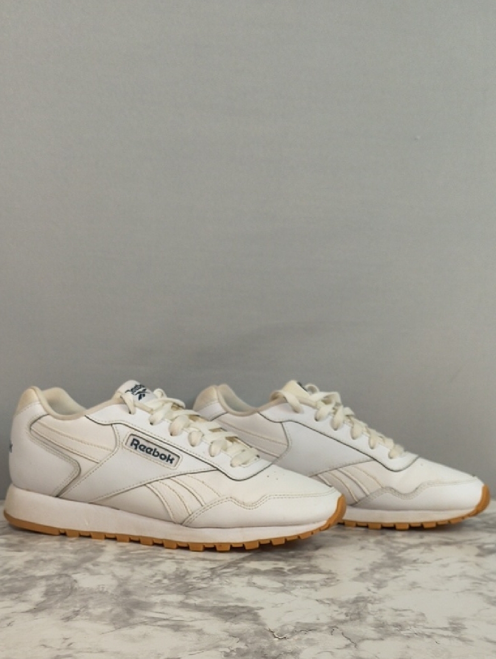 Reebok Glide Men's White Low Top Sneakers , Size 9